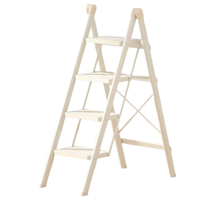 Kentai Folding Ladder, Household Thickened Ladder, A-Frame Ladder, Extendable Ladder, Multi-Functional Plant Stand, Four Steps F1W-NB4H