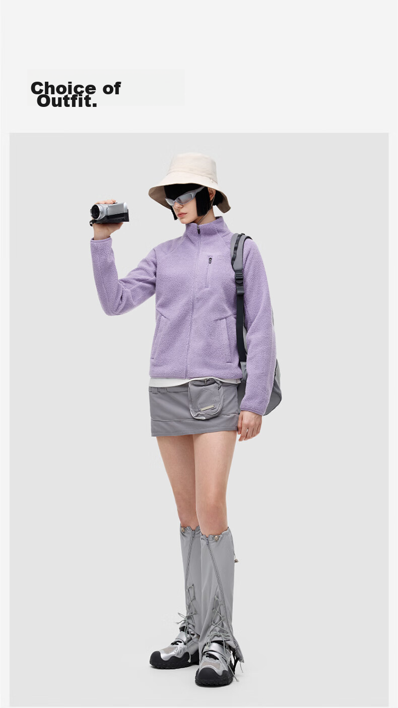 Bananain [Liu Haocun's Choice] Hot Skin 302++ Women's Fleece Short Jacket, Autumn And Winter Warmth, Heat Retention, Windproof Inner Layer 10