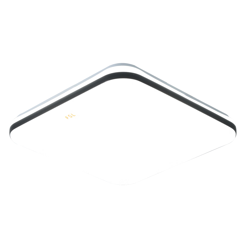 Foshanzhaoming Full-Spectrum Eye-Protecting Ceiling Light, Color Adjustable Bedroom Lamp, Low Blue Light Ra97, Yueshi 36W Square