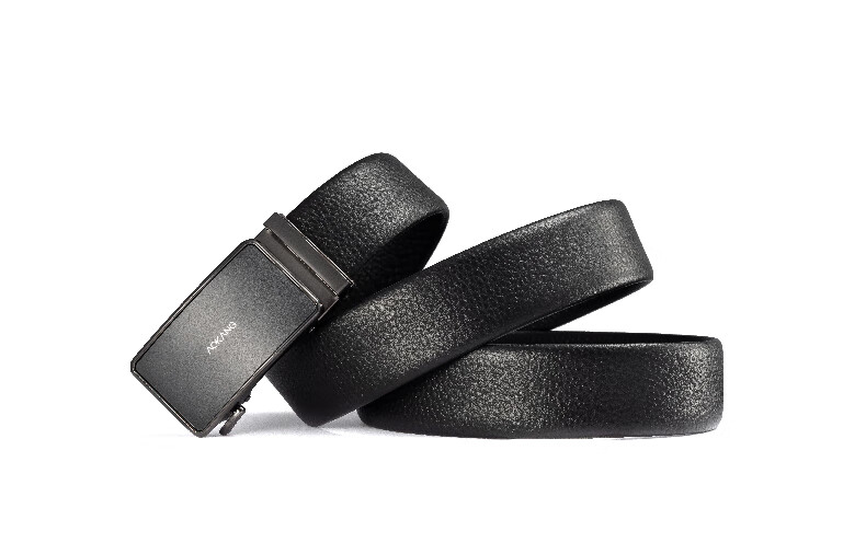 Aokang Men's Automatic Buckle Belt, Top-Grain Leather, Business Trouser Belt, Birthday Gift for Husband 10