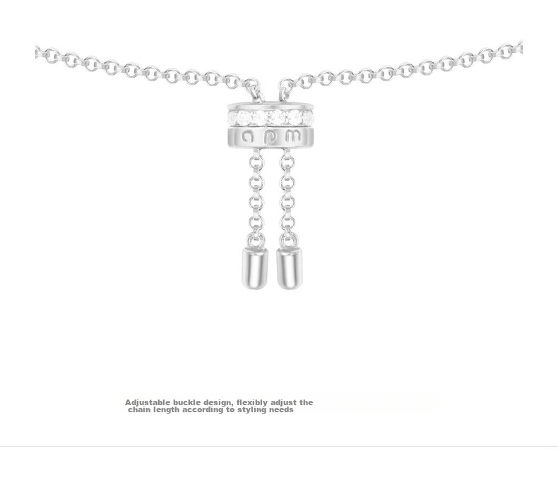 APM Monaco Multi-Loop Lucky Slim Waist Necklace Sweater Chain Women's Light Luxury High-End Gift for Wome 5