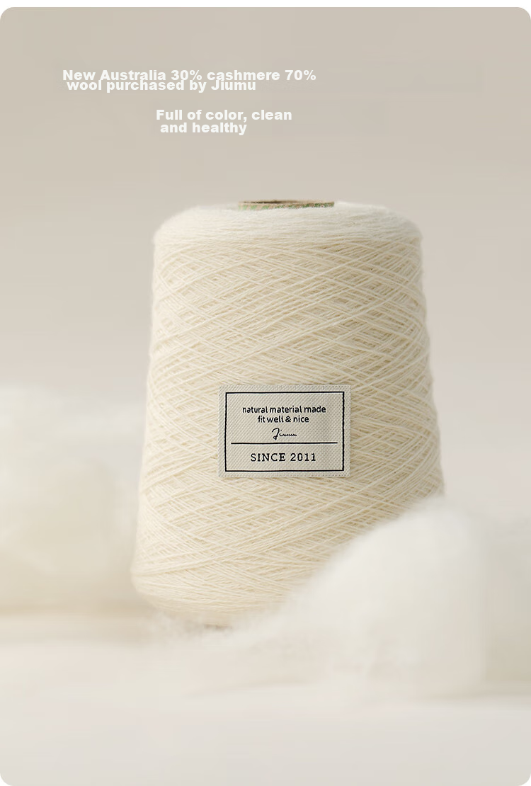 JIUMU Cashmere Warm Knit Hat for Women, Autumn And Winter Balaklava Wool Knitted Hat, Cold-Proof Hooded Neck Warmer All-I 4
