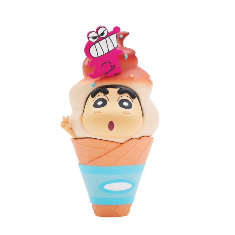 52TOYS Crayon Shin-Chan Heart Dot Time Blind Box Anime Trendy Toy Figurine, Single Piece, Mid-Autumn Festival Gift