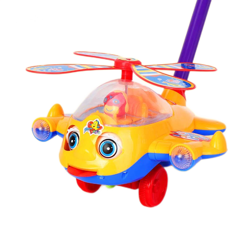 Babamama Push Plane Toy for 1-2 Year Old Toddlers, Walking Walker, Children's Toy for Boys And Girls, New Year Gift