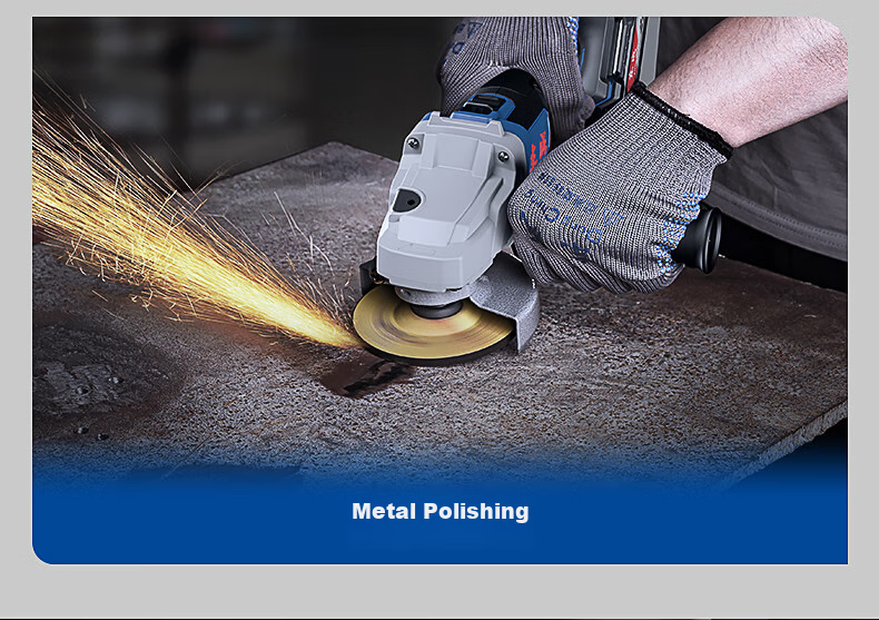 Dongcheng 20V Brushless Cordless Angle Grinder WSM03-100S, Lithium Battery Multi-Function Cutting Machine, Hand Grinder, Polisher 4