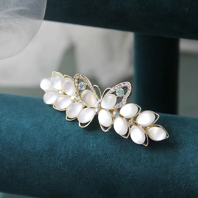 CHIMERA Stylish Back-Of Hair Clip, Barrette, Half-Up Ponytail Spring Clip, Hair Accessory, Women's Headwear, Mid-Autumn Festival Gift