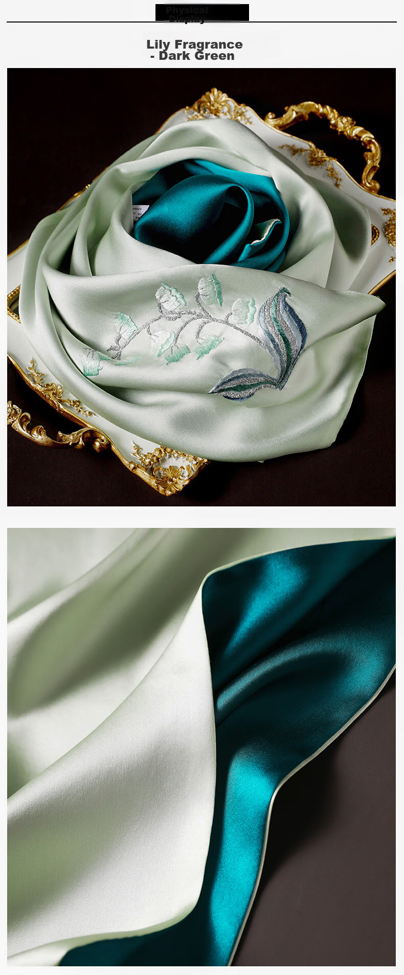 Hangsifu Suzhou Silk Scarf, Mulberry Silk Shawl, Autumn And Winter Neck Protection Wrap, Birthday Gift for Wife, Mother, And Wome 20