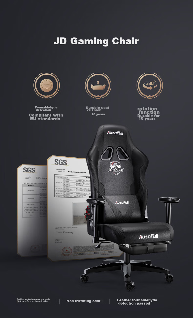 AutoFull C3 Dark Knight Gaming Chair, Ergonomic Chair, Computer Chair, Office Chair, Ergonomic Chair, Gaming Chair 3