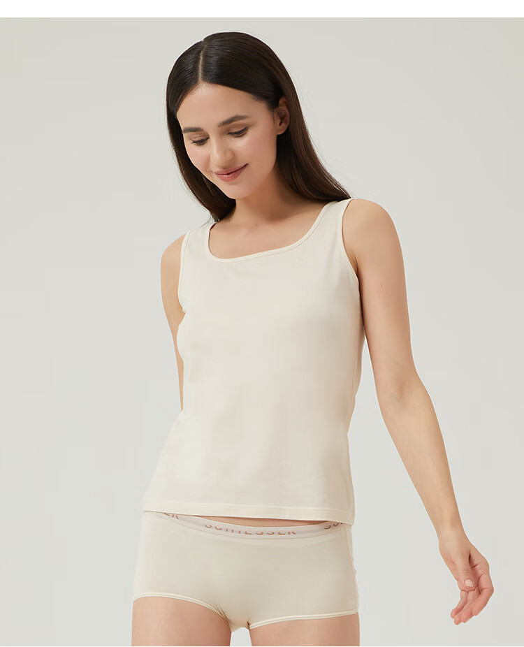 Schiesser Women's Camisole, Comfortable And Breathable Cotton Tank Top [2-Pack] 14