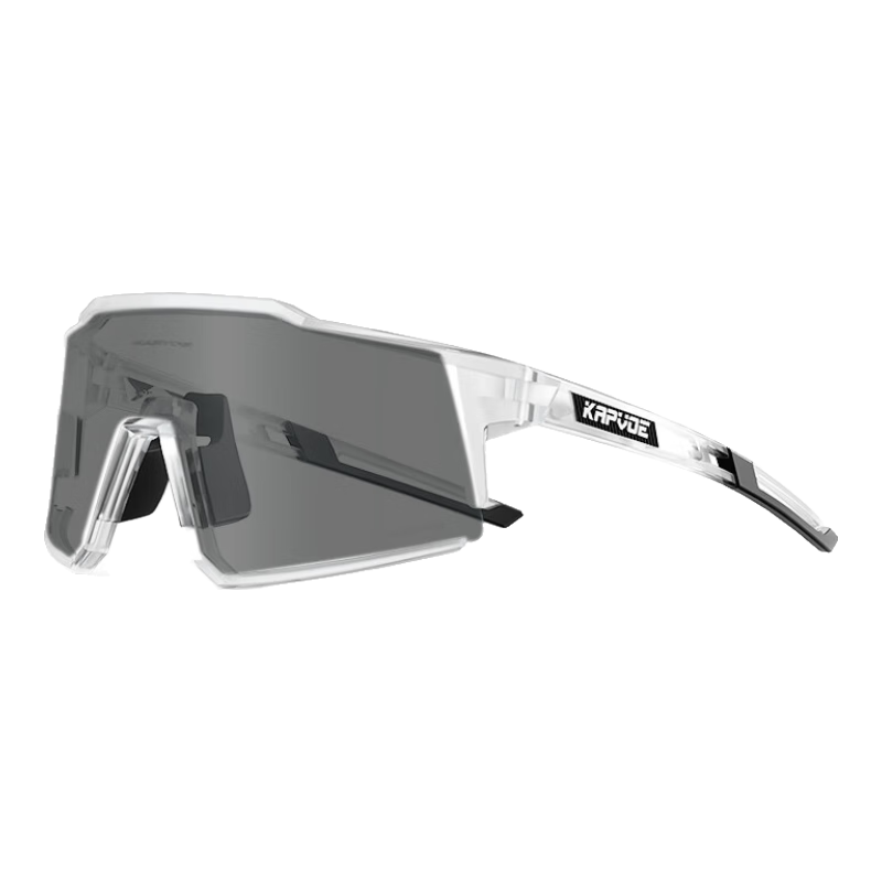 KAPVOE Cycling Glasses, Anti-Fog, Photochromic, Day And Night Use, for Road Bikes, Professional Windproof Goggles, Sports Glasses for Nearsighted Men And Wome