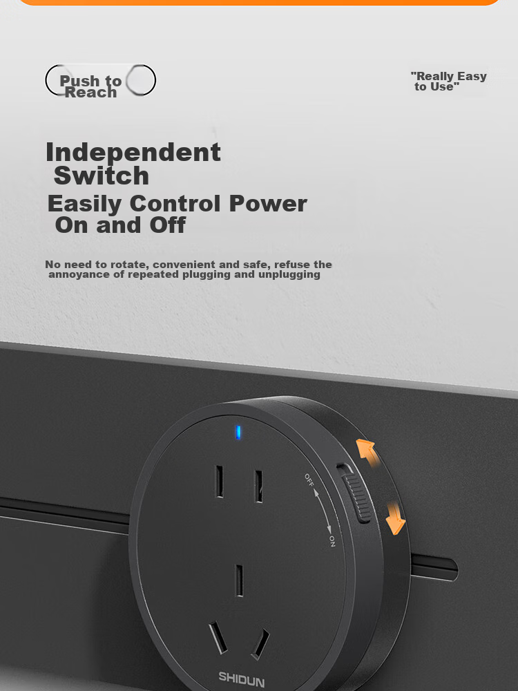 Shidun Track Socket, Kitchen-Specific, No Drilling Required, Ultra-Thin, 50cm, Three Five-Hole Outlets, 8000W Power, Electric Shock Prevention, Aluminum Alloy, Midnight Black, Ultra-Thin Model 9