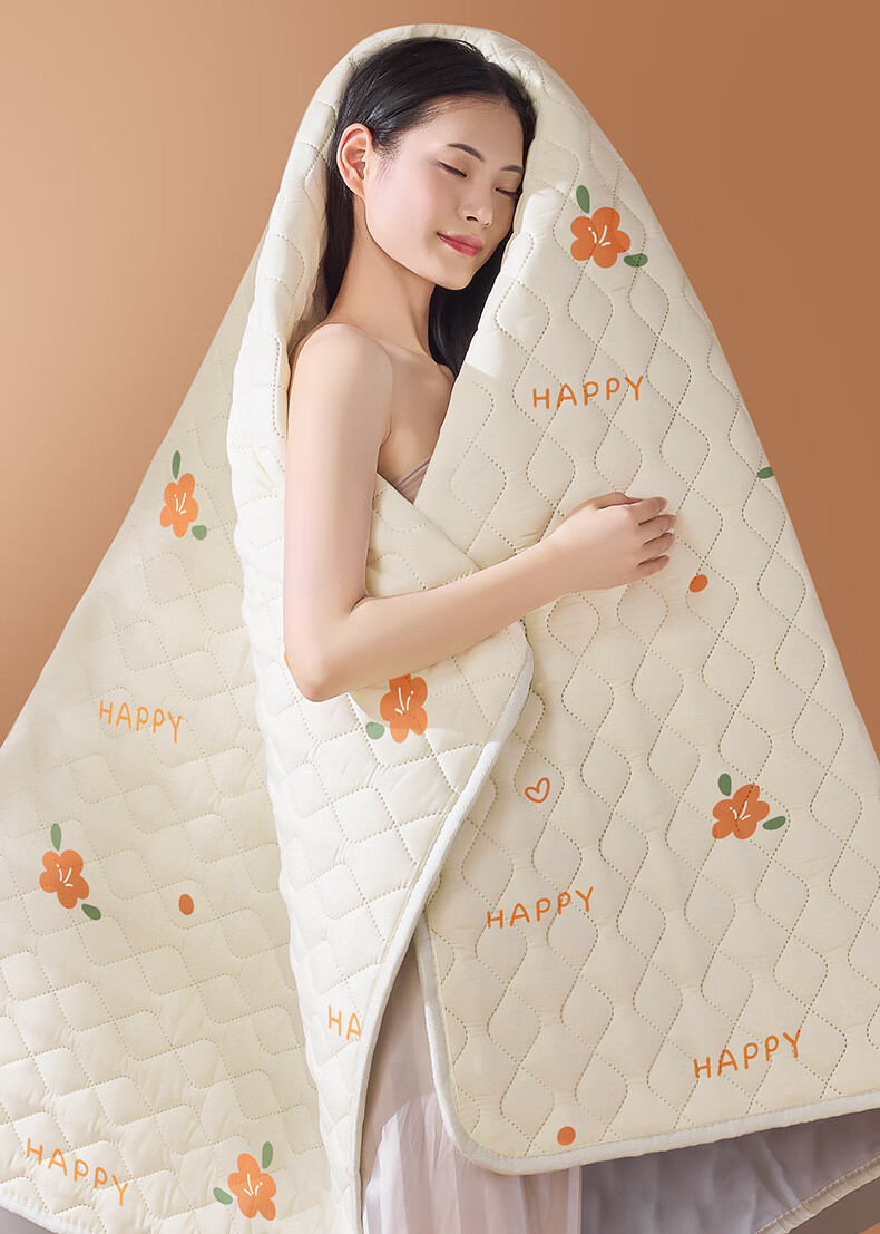 CHIGO [Dehumidifying And Mite-Removing] Graphene 3C Certified Waterproof Single/double Electric Heating Blanket Mattress Pad for Dormitory, 1.5*1.2 Meters 4