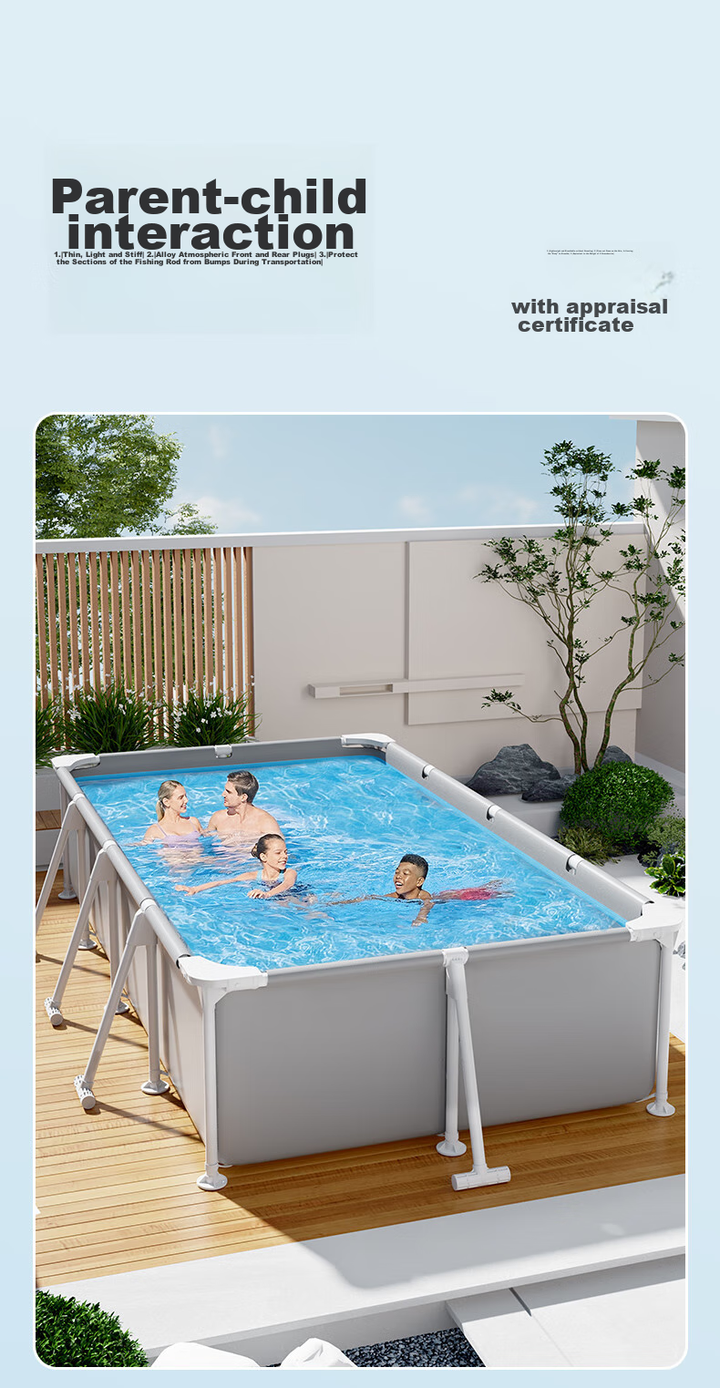 Bestway Folding Frame Swimming Pool, No Inflation Required, Thickened And Durable, Puncture-Resistant, with Repair Patch Included, 1.2 Meters, 561MG 13