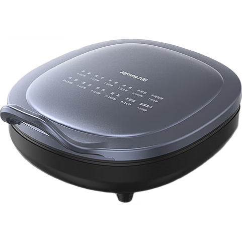Joyoung [Upgraded Zero Fluorine] Home Electric Griddle Sandwich Maker Breakfast Machine, 36mm Deep Baking Tray, Double-Sided Heating, High-Power Steam Grilled Meat Pancake Maker GK128
