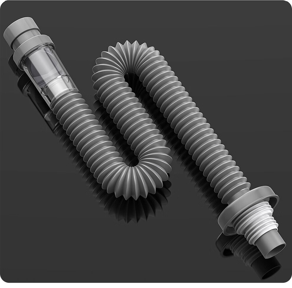 Haili Sink Drain Pipe, Anti-Odor Basin Drain, Flexible Hose Wall Drainage Pipe, ABS Material, 73318Q 27