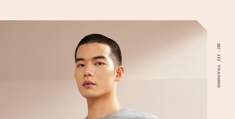 361° Men's Sweatshirt, Spring Long-Sleeve Sportswear, Casual Round Neck Loose Fleece-Lined Top, 652344801D-7 24
