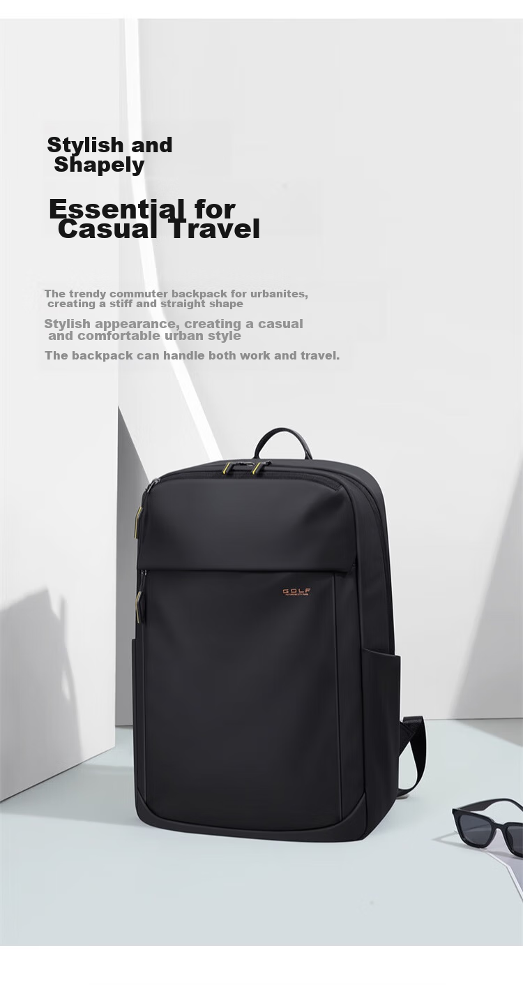 GOLF Backpack for Men, Large Capacity Laptop Backpack, Water-Resistant Business Travel Backpack for Students And Professionals 2