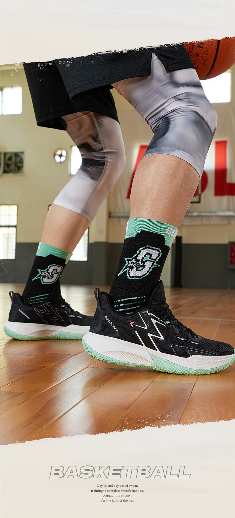 361° Basketball Shoes BIG3Team Spring And Summer Youth Professional Low-Top Sneakers for Men 672331109-2 19