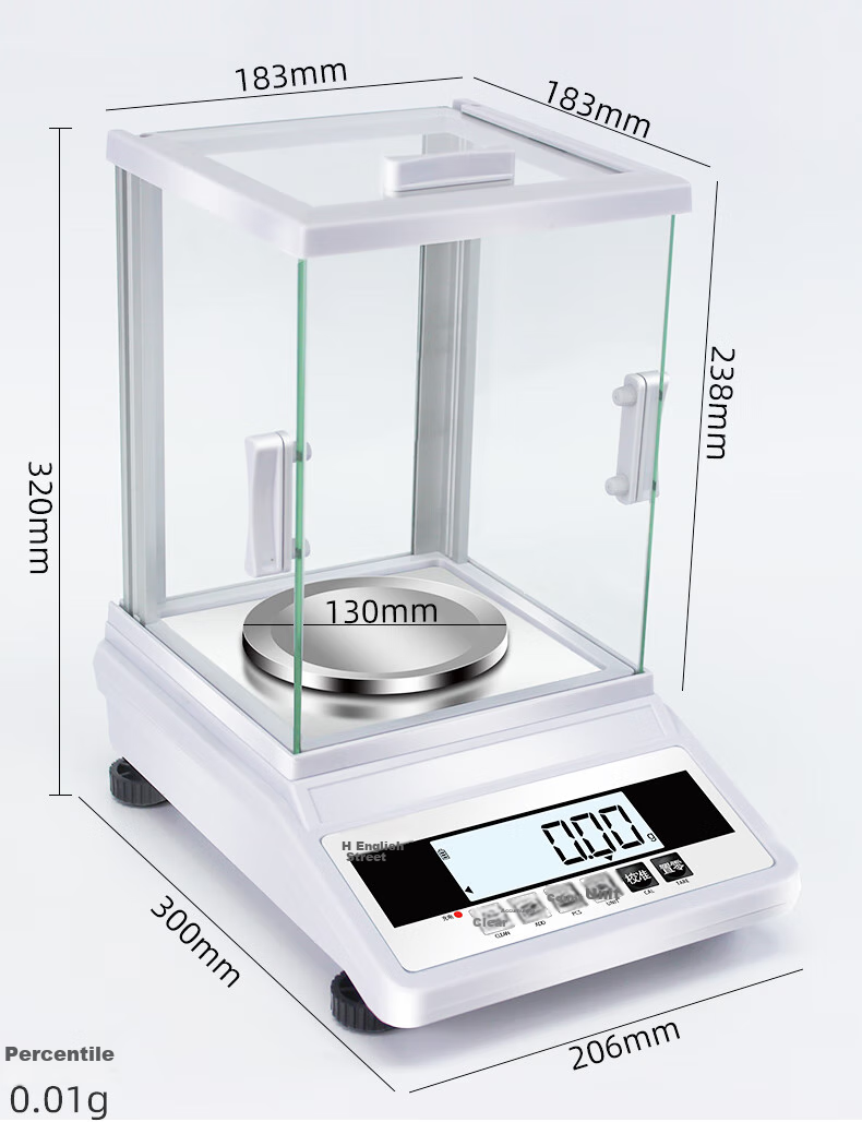 Yingheng Electronic Balance Scale, Jewelry Scale, Carat Scale, Laboratory Electronic Scale, Analytical Balance, Gram Scale, High-Precision Powder Scale 14