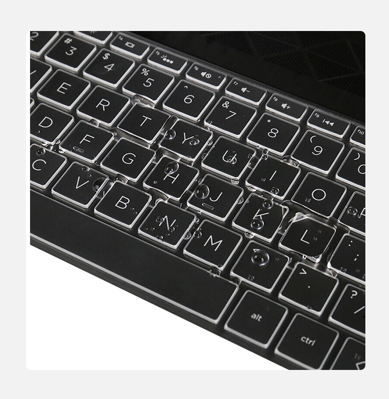 Jiasu HP Zhan 66 16+ 2026/25 Model/Zhan 99 G11 Soft Silicone [Unnoticeable Fit], Keyboard Protective Dust Cover, Quiet Typing 1