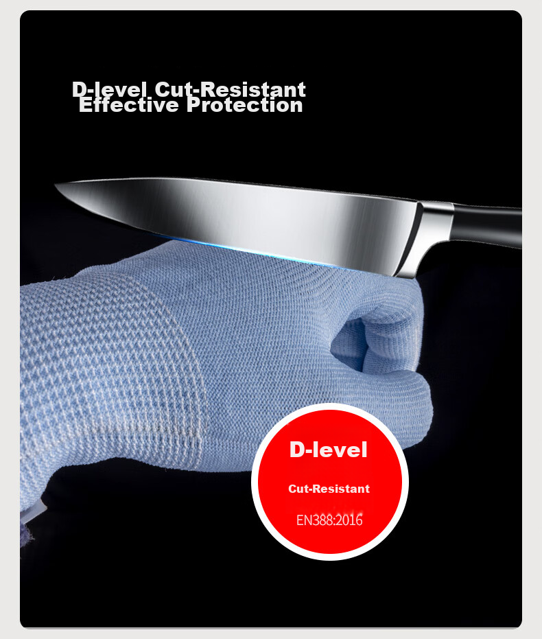 NXG Cut-Resistant Gloves, Kitchen-Specific Anti-Cutting, Steel Wire Protective Gloves for Chopping And Meat Cutting, X11-L Size 7