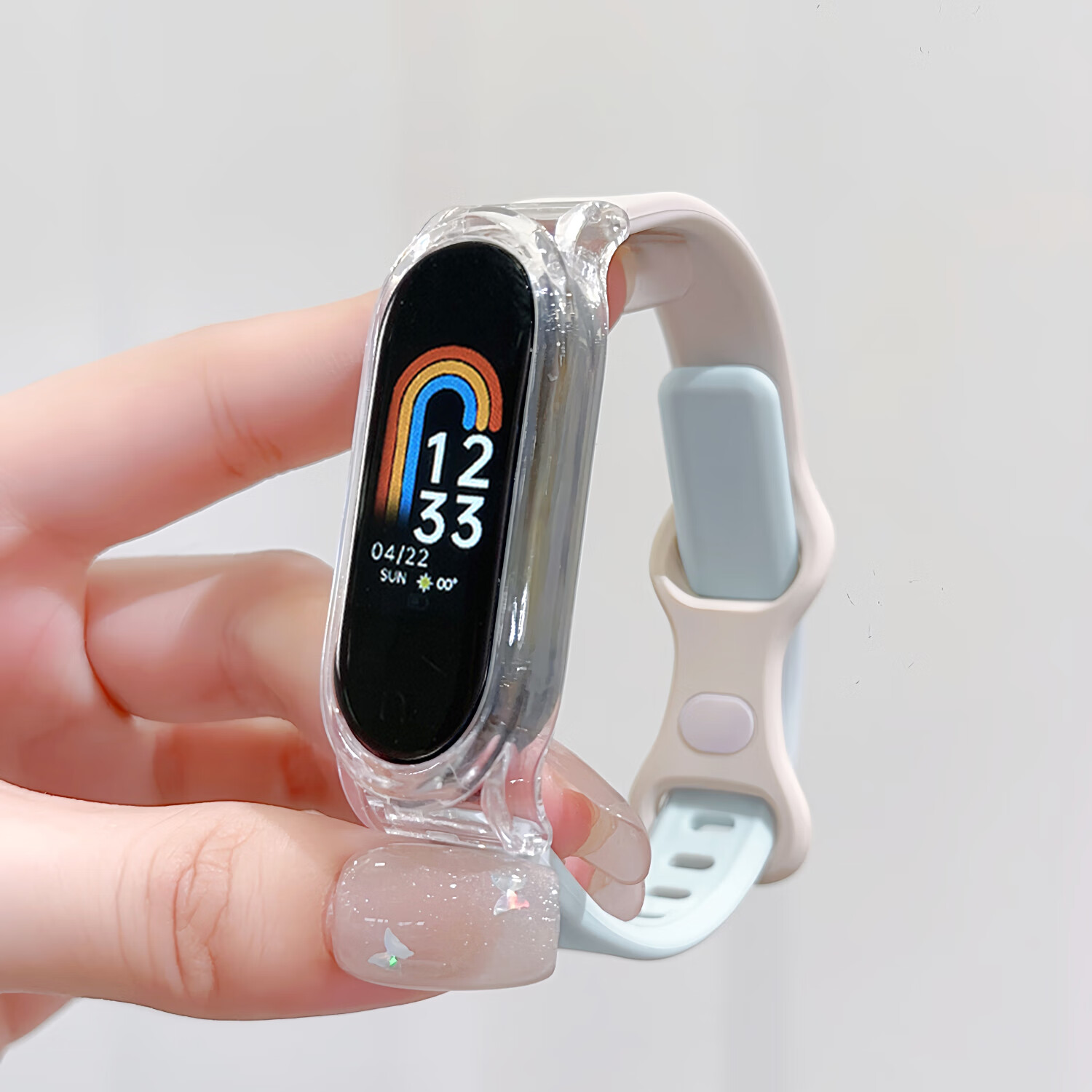 MAX-G Stylish Sports Smartwatch for Women Students with Heart Rate and Blood Pressure Monitoring, Alarm, Pedometer, USB Charging