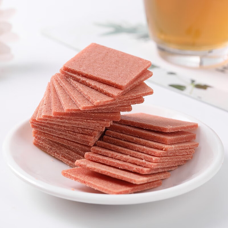 山楂宝贝方形山楂片530g/袋 0添加 蜜饯果脯干怀旧儿童休闲零食 不加色素