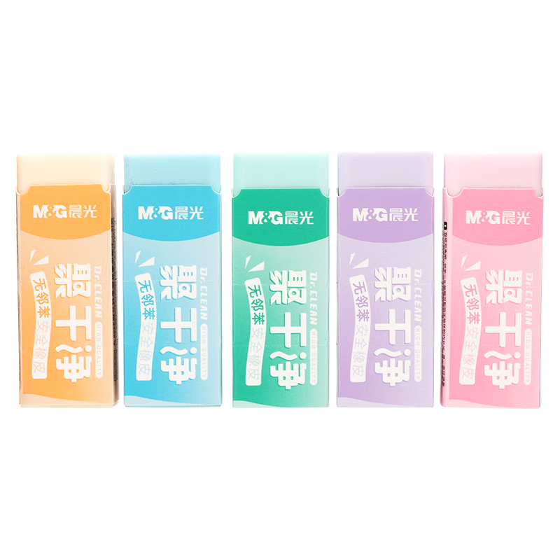 M&G Stationery Clean Eraser for Sketching, Art Drawing, Kindergarten And Elementary School Children's Exam Use, Medium Size, 1 Piece Per Pack, Random Color