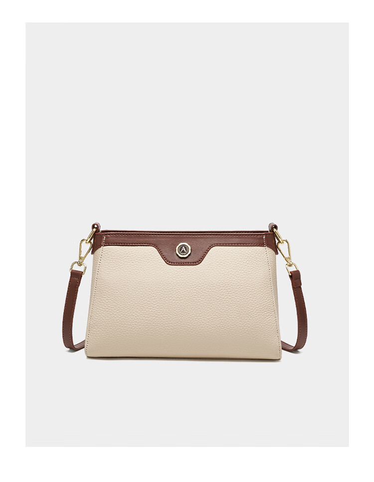 Aokang Women's Trendy Cowhide Phone Bag Premium Small Square Light Luxury Crossbody Shoulder Bag Birthday Gift for Mom and Wife 25