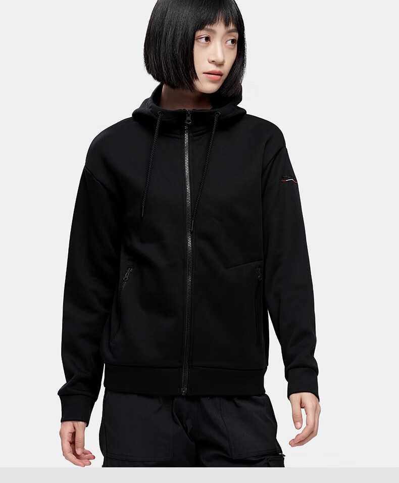 NORTHLAND Unisex Hoodie Pullover NHDBT0750E Dark Heather Gray 165 Spring Autumn Outdoor Loose Casual 6