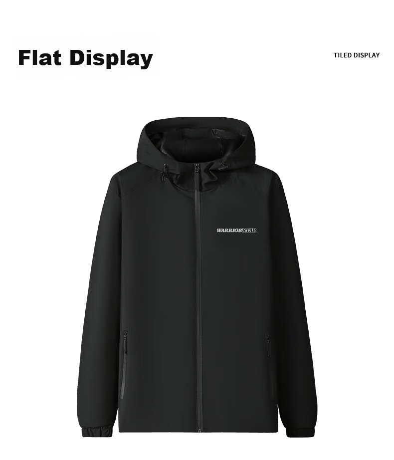 Huili Men's Hooded Printed Jacket, Autumn Fashion Casual Versatile Outerwear for Me 20