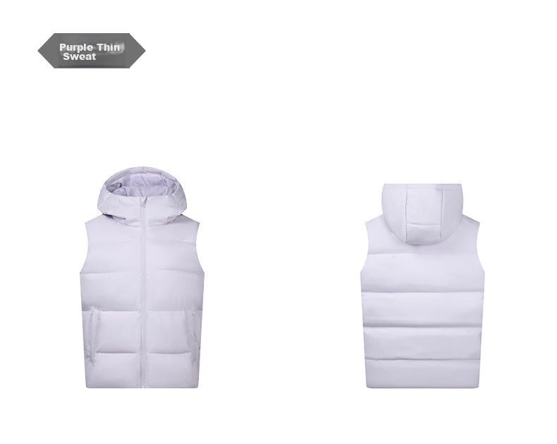 361° Men's Down Vest Autumn Winter New Waterproof Warm Sports Casual Running Stand Collar Jacket 652544401-4 69