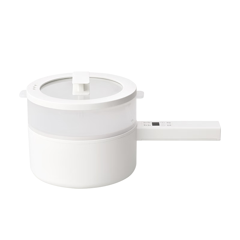 Olayks Instant Electric Cooker Multi-Functional Pot for Home Use, Student Dormitory, Noodles, Hot Pot, Steaming, Frying, And Cooking with Built-In Steamer