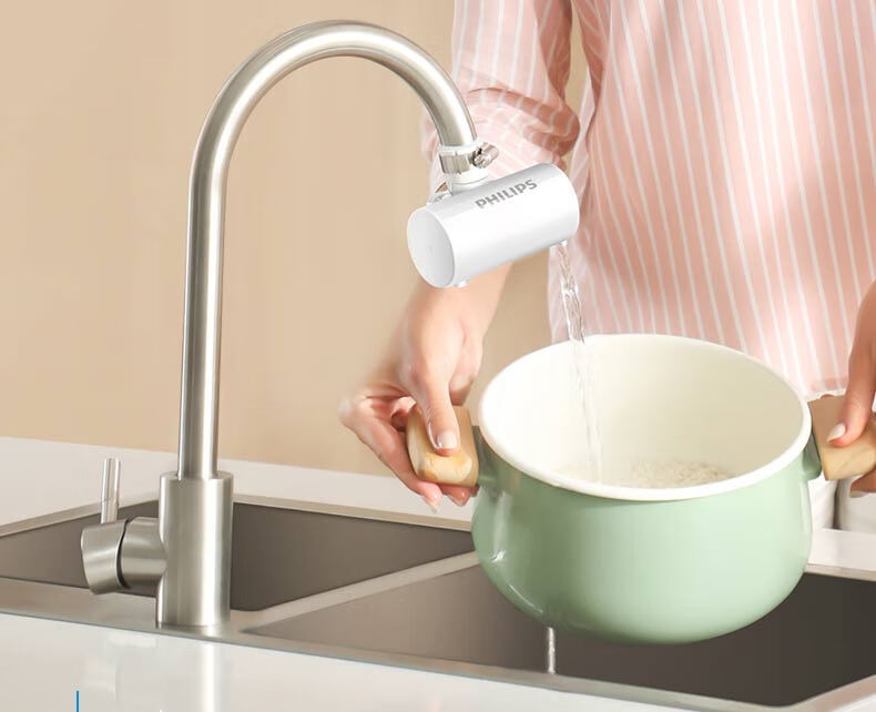 PHILIPS Faucet Water Purifier Original Activated Carbon Filter WP3928/03 (Compatible with WP3828 Faucet Purifier) 15