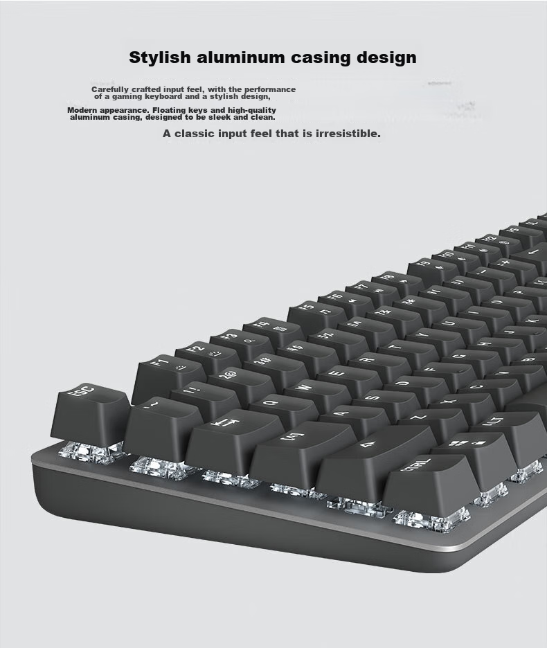 Logitech Lingyan Series K868, Tri-Mode Customizable Mechanical Keyboard, Wireless Keyboard, Bluetooth Keyboard, Customized Keyboard, White, 97 Keys 5