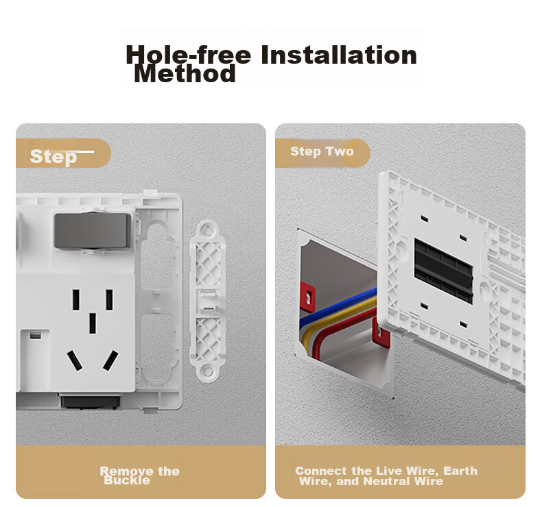 Aokesi Wireless Switch, No Wiring Required, Dual Control, Smart Remote Control, Adhesive Panel for Home Use, Parent-Child Panel Light Controller, Glass White Two-Way Switch + 1 Adhesive Panel 18