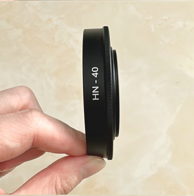 Earlymen Lens Hood HN-40 Aluminum Alloy for Nikon Z DX 16-50mm f/3.5-6.3 Lens Compatible with Nikon Z50/Z30/ZFC/ZF Cameras 7