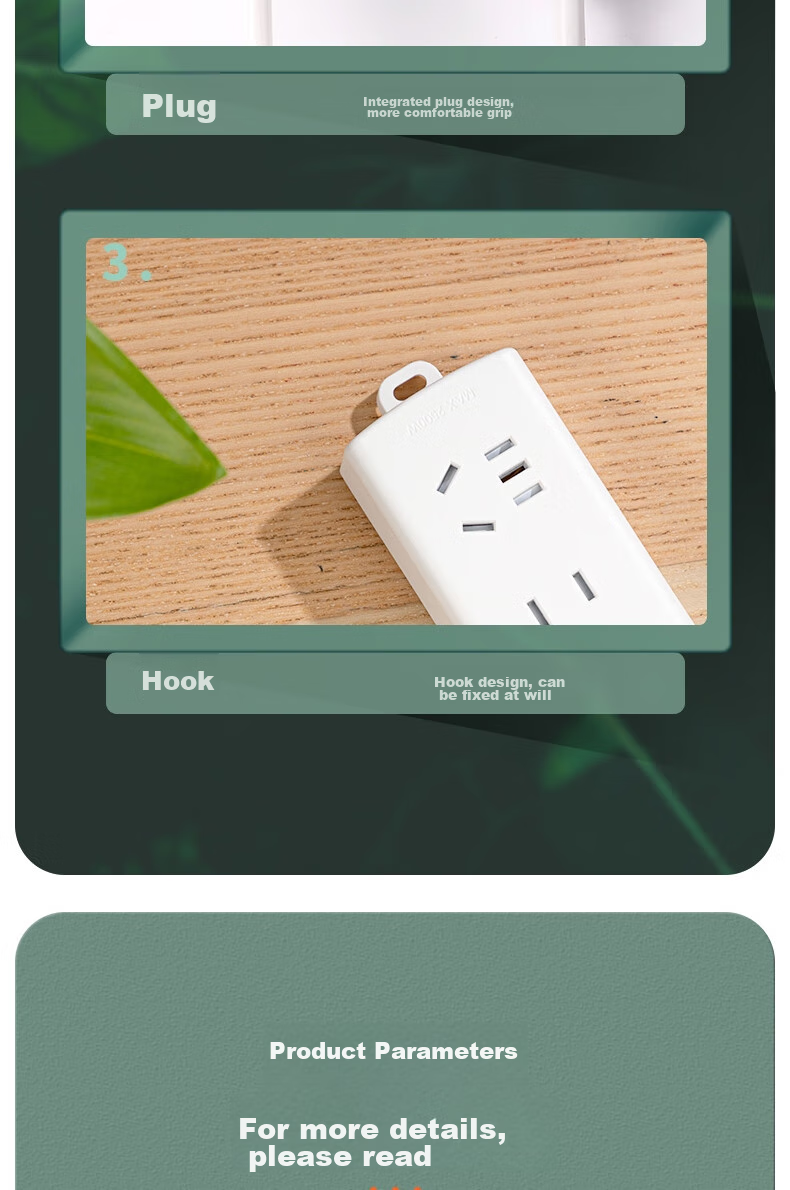 Deli Pearl White Series New National Standard Safe Power Strip/power Bar/power Board/power Extension Cord with Master Switch, Protective Cover, 3 Outlets, 3 Meters, LX120 12