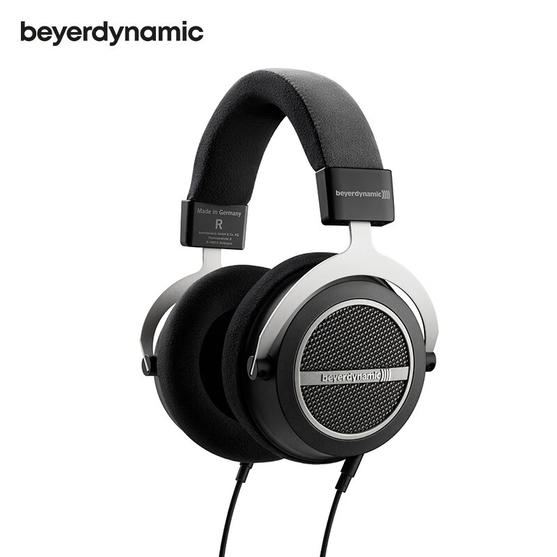 Beyerdynamic Amiron Over-Ear Headphones with Replaceable Cable, HIFI Sound Quality, 250 Ohms