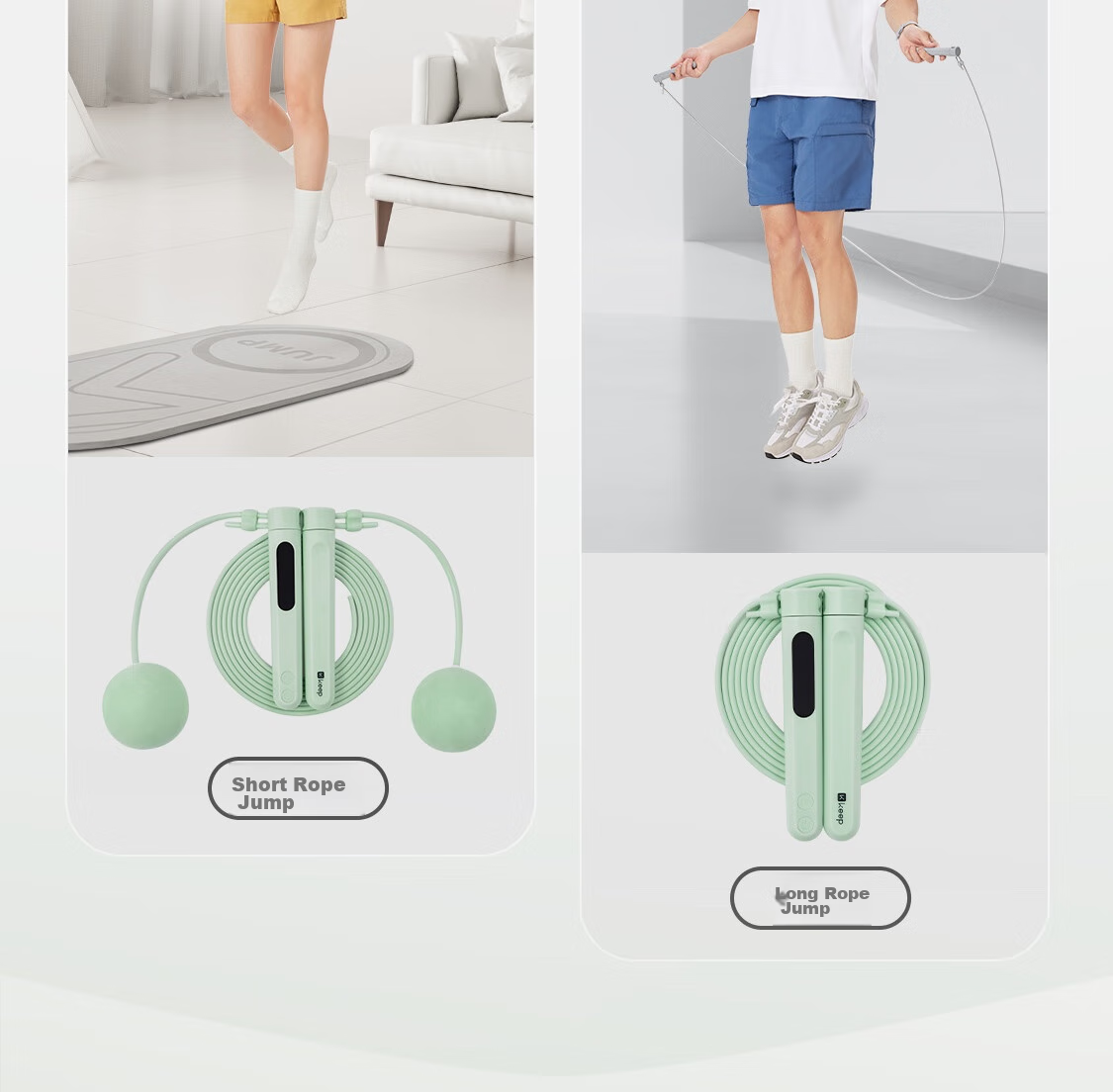 Keep Jump Rope Counter, 60S Countdown Timer, Recommended for Middle School Students' Exams, Adult Fat-Burning Training, Children's Exam-Specific Exercise 18