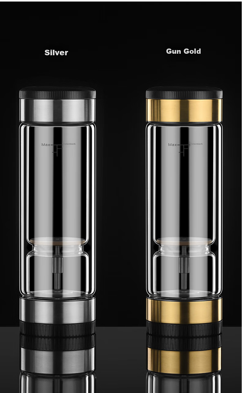 Chazhilian Tea Infuser Cup Premium Titanium Edition High-Quality Double-Layer Glass Cup with Filter for Men And Women, Portable Tea Mug, Mid-Autumn Festival Gift Water Bottle 10