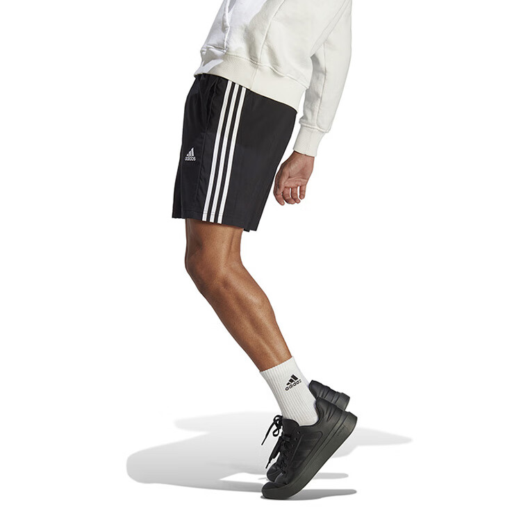 Adidas Men's Sportswear Series M 3S CHELSEA Shorts, JE6436, Black, Size M 4