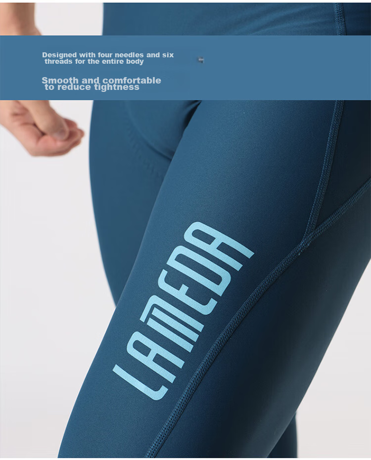 Lameda Cycling Pants Long Trousers for Men, Spring And Autumn Thin Bicycle Pants, Mountain And Road Bike Xuri Long Pants, Black, M 17