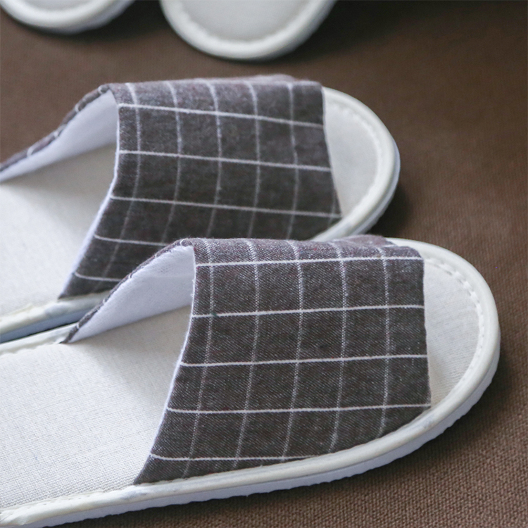 Banzheni Disposable Slippers for Guests, Floor Slippers, Unisex Travel Business Hotel Beauty Salon Non-Slip Linen Cotton Slippers, Mixed Colors, 6 Pairs 13