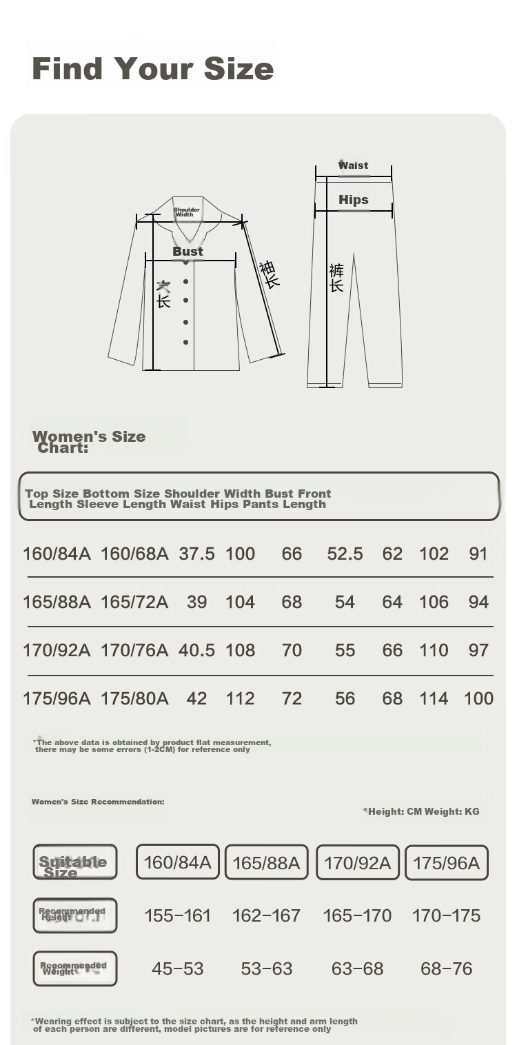 Hodohome Couple's Pajamas, Men's And Women's Spring And Autumn Long-Sleeve Cotton-Spandex High-Elasticity Printed Sleepwear Set, Tranquil Pink, 165/88A 10