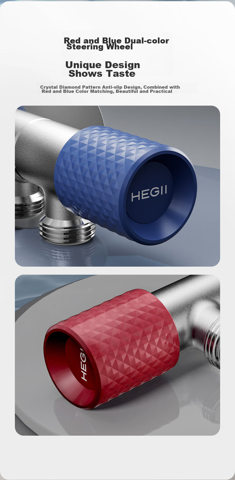 HEGII Angle Valve, Thickened Copper Alloy Household Triangular Valve, Toilet Stop Valve, Hot And Cold Water Healthy Angle Valve HMA916-H 9