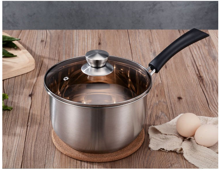 栢士德(byston)奥菲奶锅201奥氏体不锈钢18cm bst-107d