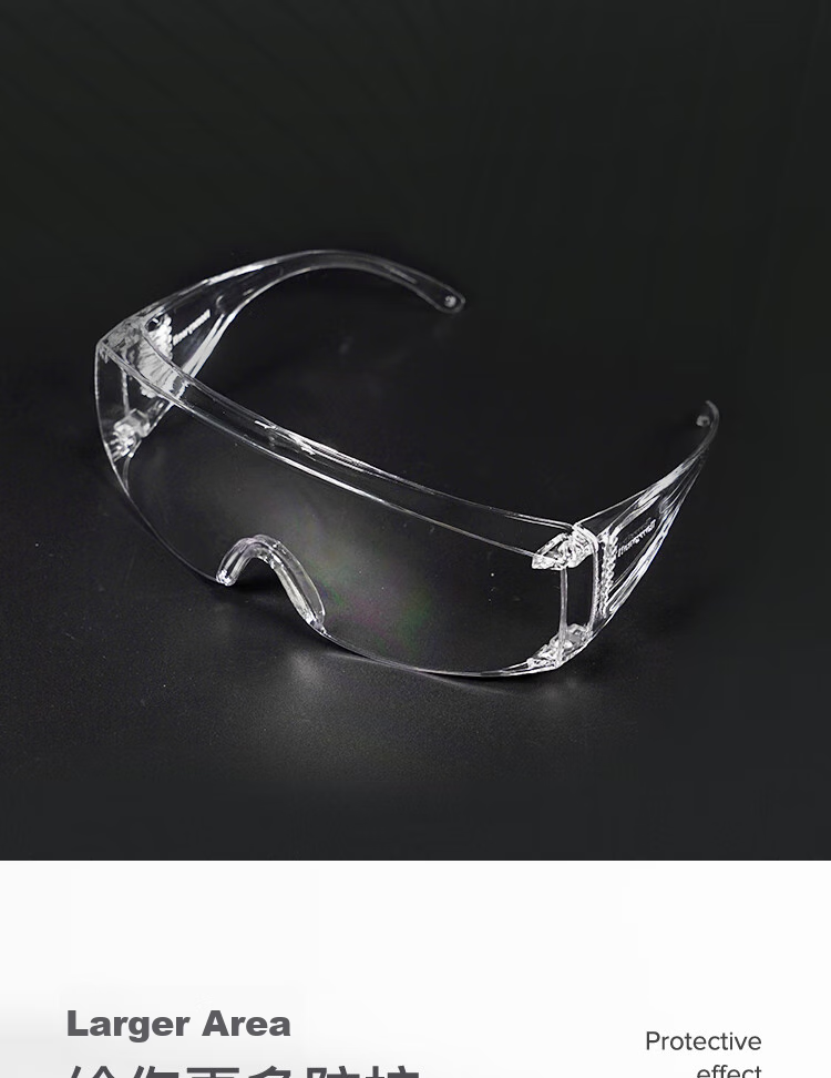 Honeywell Safety Goggles S300A Protective Eyewear Windproof Sandproof for Men And Women Dustproof Anti-Fog Clear Lens 300100 5