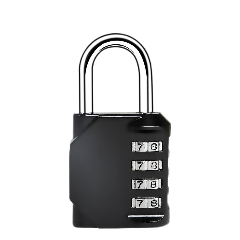 IGear Four-Digit Combination Padlock, Large Outdoor Waterproof Rust-Resistant Metal Lock, Tool Box Luggage File Cabinet Mechanical Lock