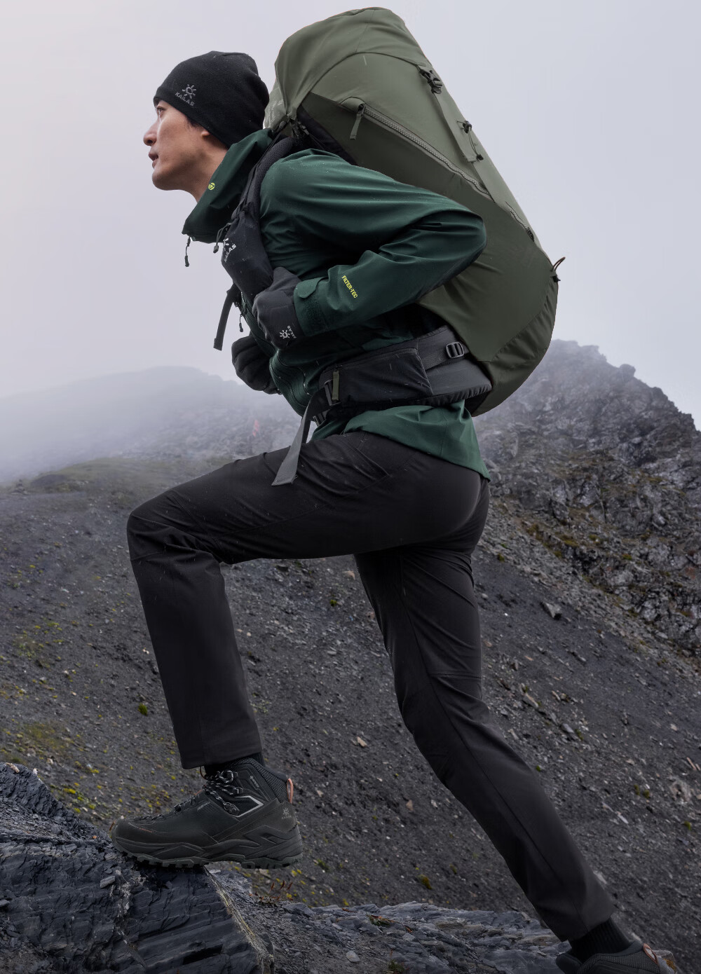 KAILAS KAILAS Men's T10-M Softshell Pants CORDURA Durable Outdoor Mountaineering Breathable Windproof Hiking Pants 1